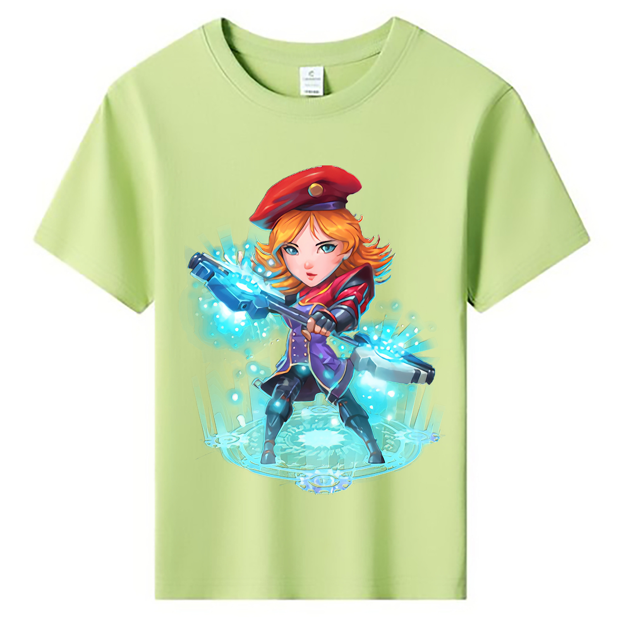 （画像用） リーグ・オブ・レジェンド League of Legends LOL 綿100％キッズTシャツ（フロントプリント）